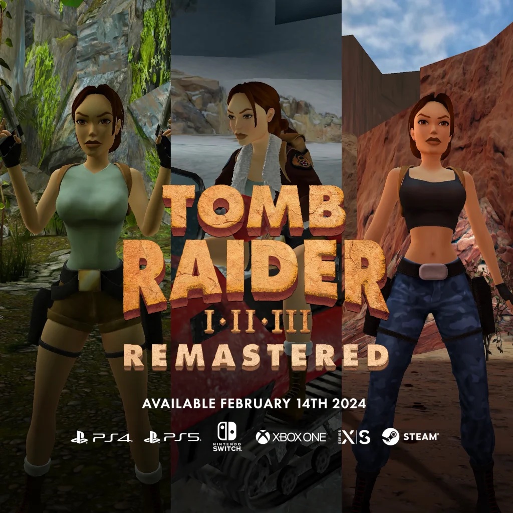 Tomb Raider 1-3 Remastered